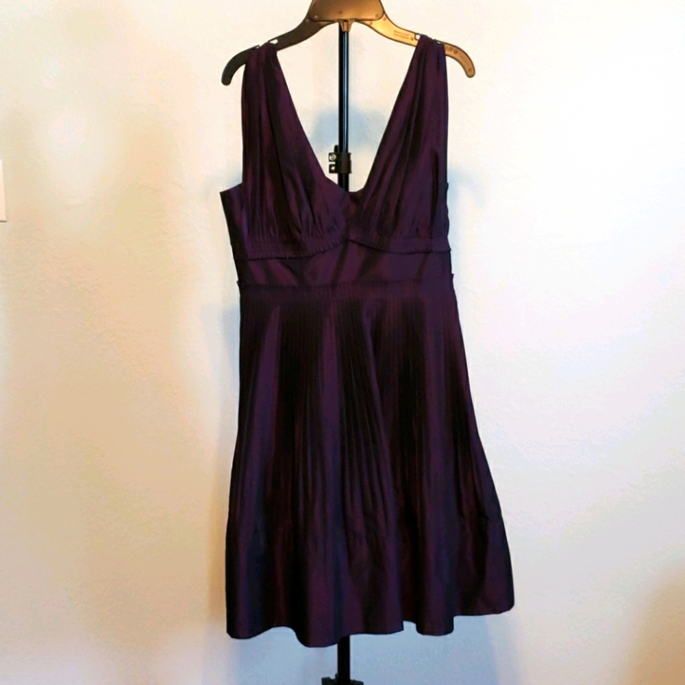 BCBG Plum Cocktail Dress